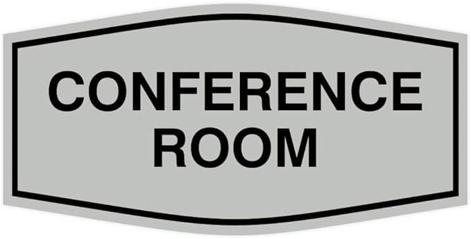 Fancy Conference Room Sign by All+Quality