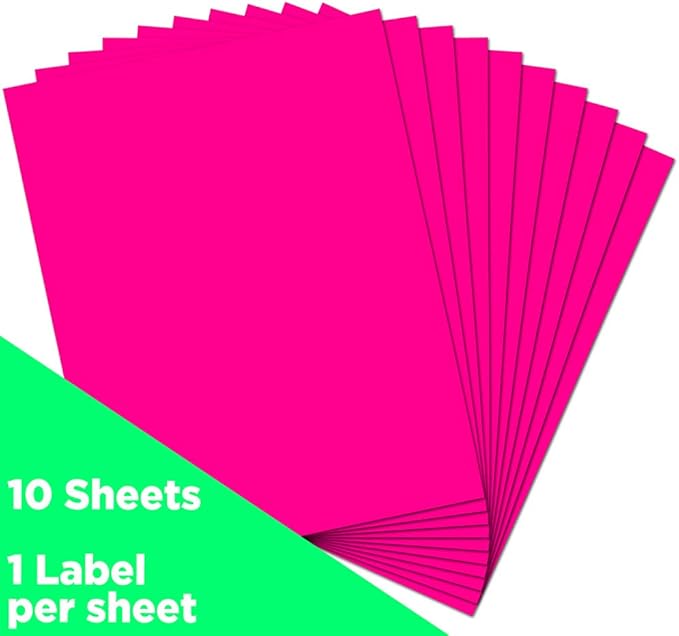 JAM PAPER Full Sheet Shipping Labels - Image 2