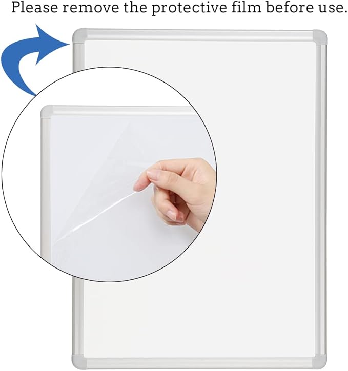 DEVELOP Large Magnetic Dry Erase White Board 60 x 36 Inches, Wall-Mounted 5' x - Image 6