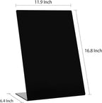 Liry Products Black Acrylic Tabletop Chalkboard Sign Liquid Chalk Markers - Image 3