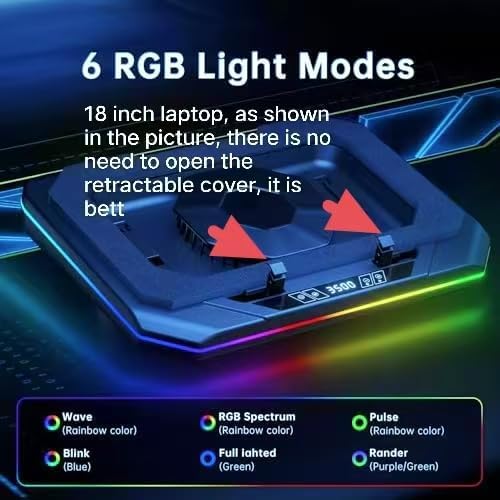 Cooling Pad for Asus ROG M16 M15 Zephyrus Strix G16 G17 G14 G15 S S17