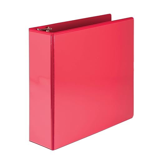 Samsill 4 Inch 3 Ring Binder, Made in USA, Economy Round Ring, 675 Sheet - Image 7