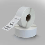 1 1/4” × 1”Direct Thermal Printer Labels, 10 Rolls, 800 Matte White Thermal - Image 2