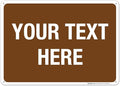 Custom Sign, Personalized Metal Signs, Customize by SigoSigns