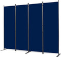 CHOSENM Room Divider, 4 Panel Folding Privacy Screens by CHOSENM