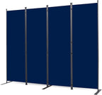 CHOSENM Room Divider, 4 Panel Folding Privacy Screens by CHOSENM