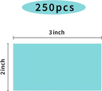 STARLIBOO Colored Labels Stickers 3 x 2 Inch, Removable Rectangle Moving Labels - Image 2