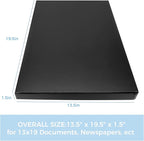 Lineco Museum Archival Storage Box, 13.75x19.75x1.5 in. Drop Front Design. - Image 2