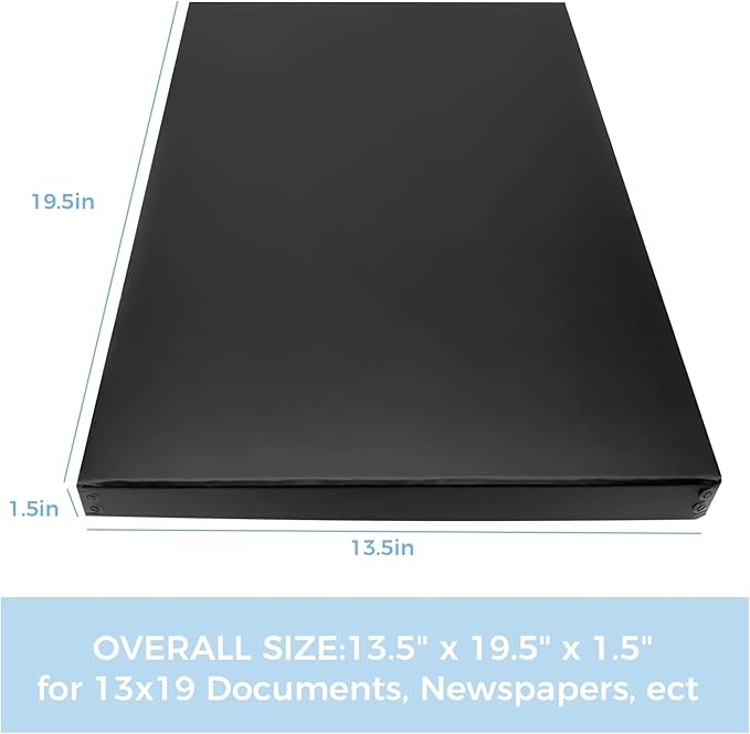 Lineco Museum Archival Storage Box, 13.75x19.75x1.5 in. Drop Front Design. - Image 2