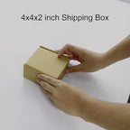 PHAREGE 4x4x2 inch Shipping Boxes Bulk 25 Pack Brown, Tab Lock Tuck Top Mailer - Image 7