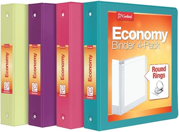 Oxford Cardinal 3 Ring Binders, Binders by Oxford