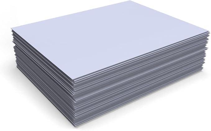 LUXPaper 8.5" x 11" Paper | Letter Size | Lilac Purple | 80lb. Text | 50 Qty - Image 4