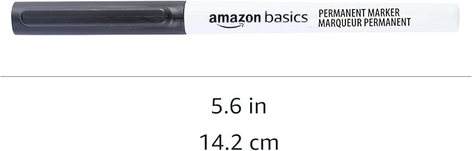 Amazon Basics Ultra Fine Point Permanent Markers - Image 5