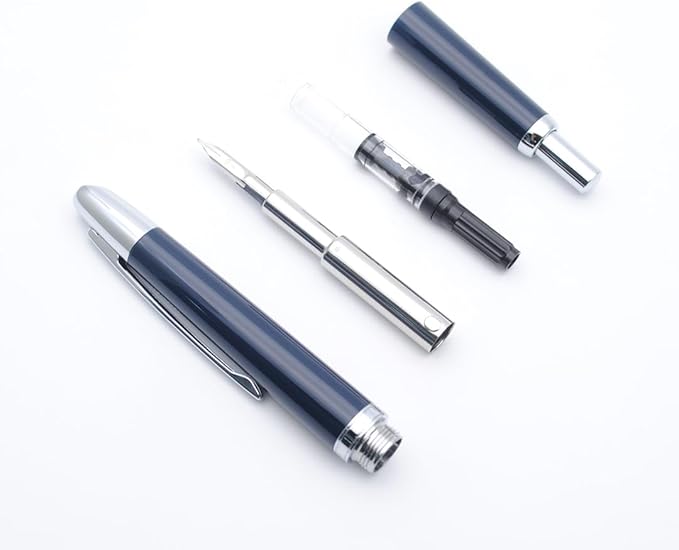 JINHAO 20 Press Fountain Pen, Retractable Capless Resin Pen - Image 4