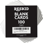 Reskid White Cardstock Thick Paper - Image 2