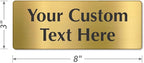SmartSign Custom Brass Sign - Image 4