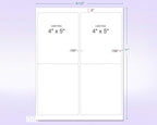 NextDayLabels - 8-1/2 x 11 Neon Color High Light Fluorescent Labels - Image 2