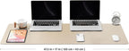Large Desk Mat - 47.2"x 17" Non-Slip PU Desk Pad - Image 2