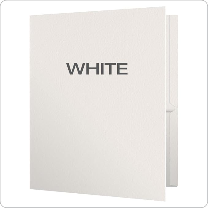 Oxford Twin-Pocket Folders, Textured Paper, Letter Size, Holds 100 Sheets - Image 3