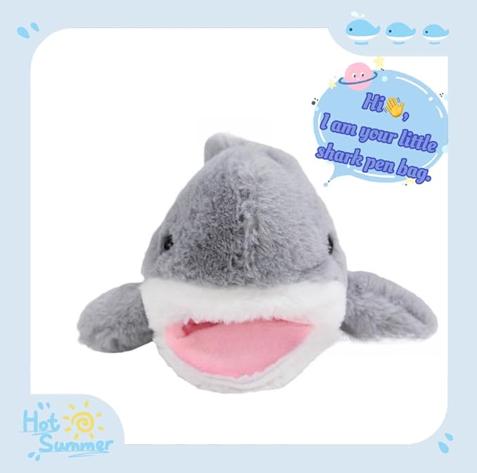 XZR Cute Pen Bag Case Box Stocking Stuffers Cute Creative Animal Cartoon Large - Image 2