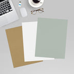 LUXPaper 8.5" x 11" Paper | Letter Size | Slate Gray | 70lb. Text | 50 Qty - Image 6