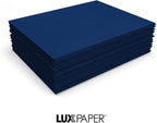 LUXPaper 8.5" x 11" Cardstock | Letter Size | Navy Blue | 100lb. Cover | 50 Qty - Image 8