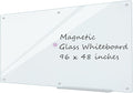 Glass Whiteboard 8'x 4', Magnetic Dry Erase Board by Lilypan