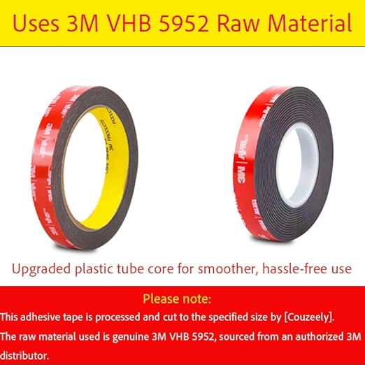 Double Sided Tape Heavy Duty, Waterproof Mounting Foam Tape, 36.5ft Length - Image 5