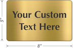 SmartSign Custom Brass Sign - Image 5