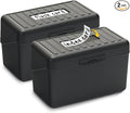 H4D Index Card Holder 3x5, Index Card Box Organizer Case, 3x5 Flash Note Card by H4D