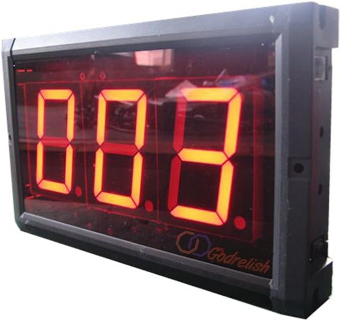 3-inch LED Days Countdown or Countup Timer Max 999 Days Event Reminder Counter - Image 3