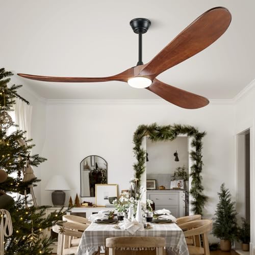60" outdoor ceiling fans with lights and remote, view 9
