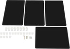 4 Pcs Desk Divider Privacy Panel, 23.6”L X15.8”W Frosted Acrylic Desk Privacy - Image 7