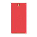 SmartSign 6.25 x 3.125 inch “Red” Blank Tyvek Shipping Tags by SmartSign