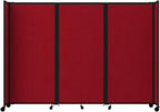 Versare Room Divider 360 Portable Wall Partition | Folding Panels | Large by VERSARE