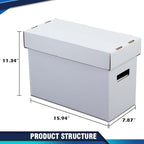 PIT66 3 Pack Comic Book Storage Comic Book Box Holds 150-175 Comics Collapsible - Image 5