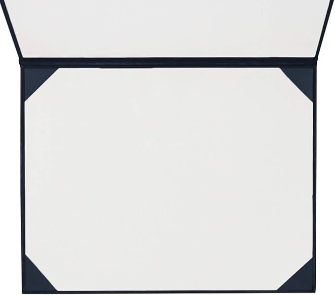 GraduationMall 8.5"x11" Smooth Padded Diploma Cover Certificate Holder Darkblue - Image 4