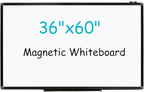XIWODE Large 36x60 Inch Magnetic Dry Erase Whiteboard，Black Aluminum Frame by XIWODE