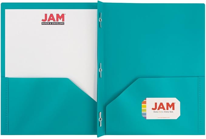 JAM PAPER Plastic Color POP Folders - Image 3