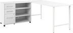 Bush Business Furniture Hustle 72W x 30D Computer Desk and Storage Cabinet by BushBusinessFurniture