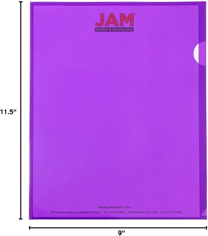 JAM PAPER Plastic Sleeves - Image 5