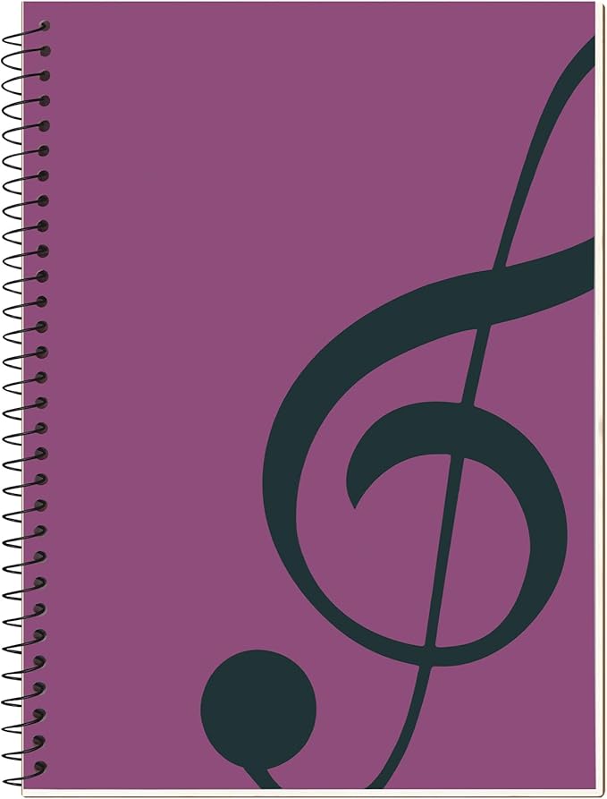 MOREYES Music Notebook Composition Manuscript Staff Notebook by MOREYES