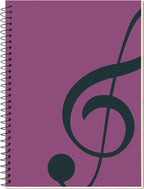 MOREYES Music Notebook Composition Manuscript Staff Notebook by MOREYES