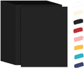 100 Sheets Black Cardstock 8.5 x 11, Goefun 65lb Halloween Card Stock Printer by Goefun