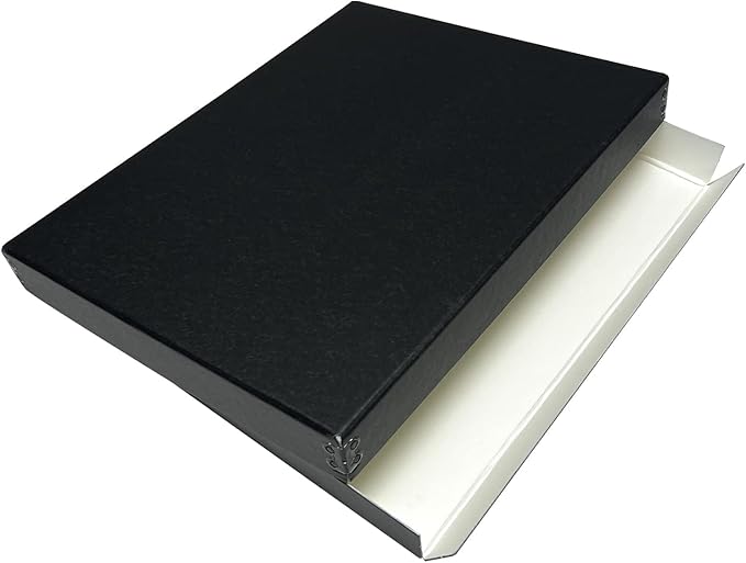 Lineco Museum Archival Storage Box, 11.75x15.25x1.5 in. Drop Front Design. - Image 8