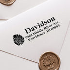 Custom Floral Address Stamp | Choose from 12 Designs | Multiple Ink Color - Image 3