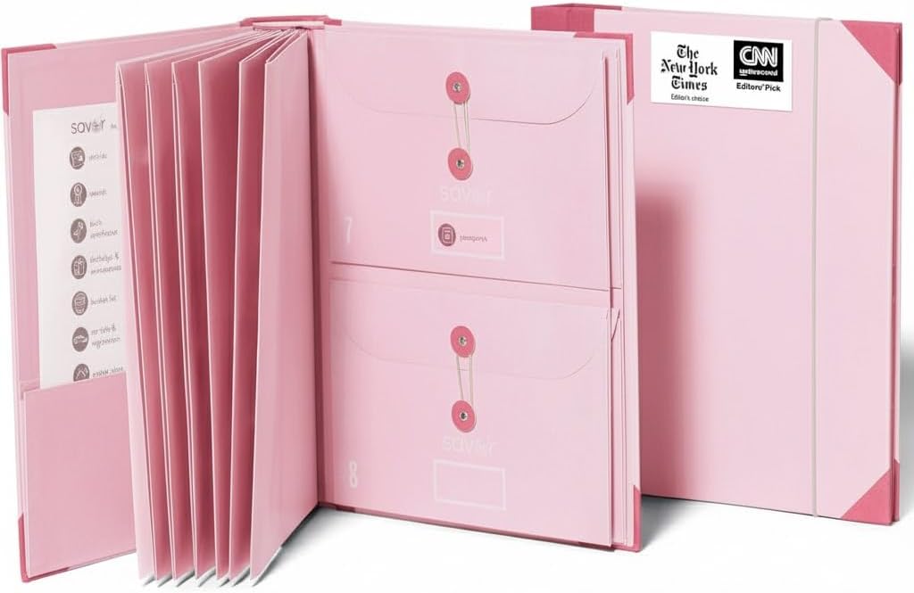 Savor | The Folio™ Document Organizer 2025 Edition | Premium Life Binder