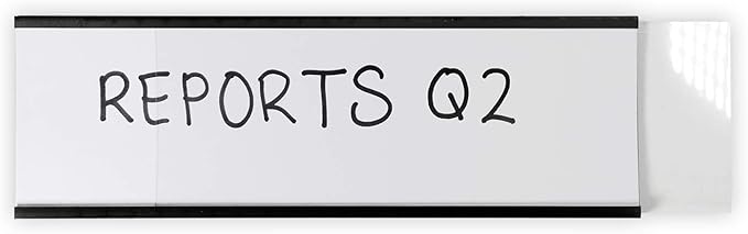 SmartSign Magnetic 'C' Channel Label Holders | 2" x 6" - Image 6