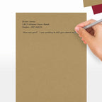 LUXPaper 8.5" x 11" Paper | Letter Size | Grocery Bag Brown | 70lb. Text | 250 - Image 5