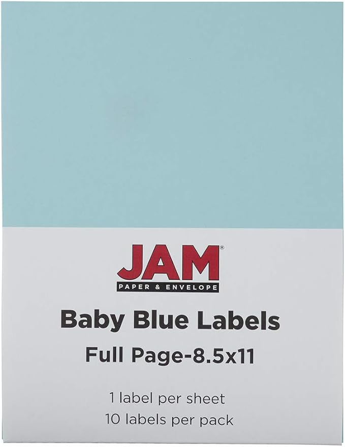 JAM PAPER Full Sheet Shipping Labels - Image 5